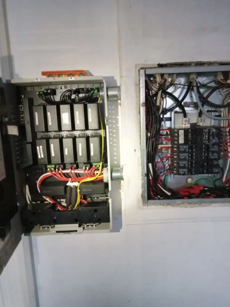 Electrical panel upgrade completed for Electrical Repair Services in Johnson